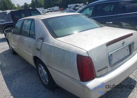 2002 Cadillac Deville Standard z USA, uszkodzony, nr VIN 1G6KD54Y22U271506